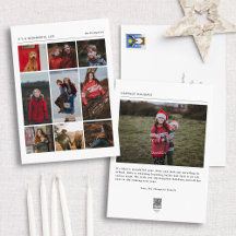 Prachtig Leven Multi-Foto Kerstkaart