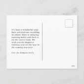 Prachtig leven Multi-Photo vakantie Briefkaart (Achterkant)