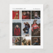 Prachtig leven Multi-Photo vakantie Briefkaart (Voorkant)