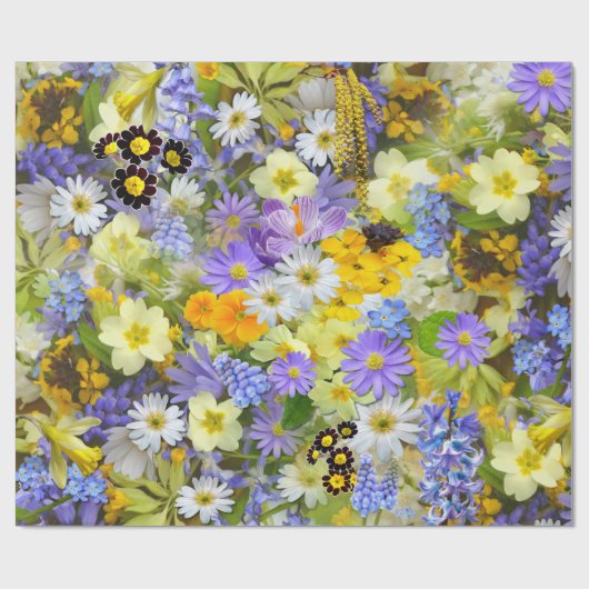 Prachtig, levendig ontwerp cadeaupapier (Vlak)