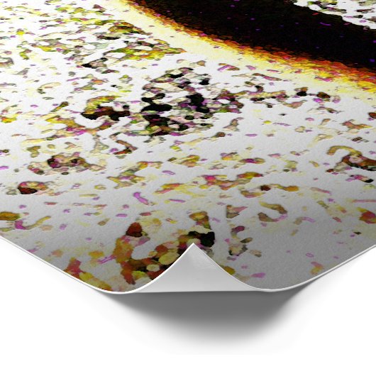 Prachtig licht Poster (Hoek)