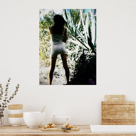 Prachtig licht Poster (Keuken)