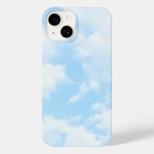 Prachtig lichtblauw Case-Mate iPhone case (Achterkant)