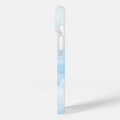 Prachtig lichtblauw Case-Mate iPhone case (Achterkant / Links)
