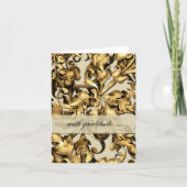 Prachtig Loof Dankkaart Bedankkaart (Voorkant)