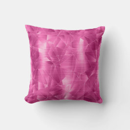 Prachtig Luxe Hot Pink Geometrical Patroon Kussen