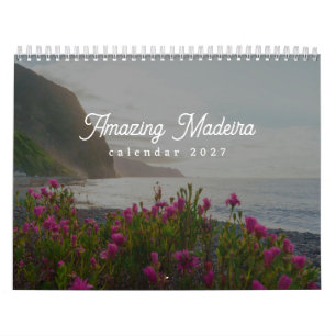 Prachtig Madeira Portugal Landschappelijk Kalender