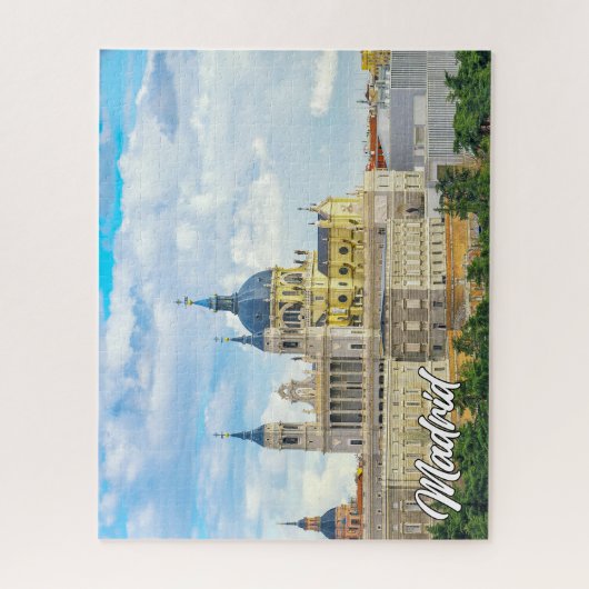Prachtig Madrid, Spanje Legpuzzel (Verticaal)