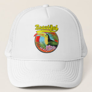 Prachtig Magaluf, toekan logo Trucker Pet