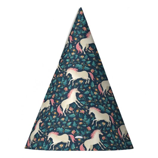 Prachtig Magical Unicorn Pattern Feesthoedjes (Links)