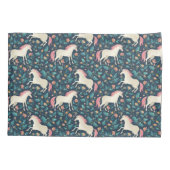 Prachtig Magical Unicorn Pattern Kussensloop (Achterkant-Links)