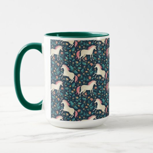 Prachtig Magical Unicorn Pattern Mok (Links)