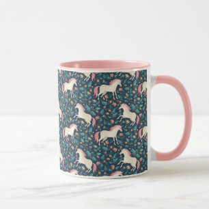Prachtig Magical Unicorn Pattern Mok