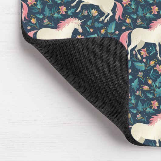 Prachtig Magical Unicorn Pattern Muismat (Hoek)