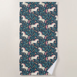Prachtig Magical Unicorn Pattern Strandlaken