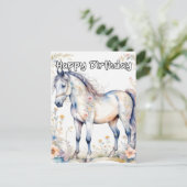 Prachtig Majestueus Paard Briefkaart (Staand voorkant)