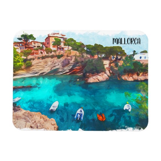 Prachtig Mallorca Spanje Balearen eiland Magneet (Horizontaal)