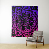 Prachtig Mandala ontwerp Wandkleed (In situ)