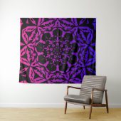 Prachtig Mandala ontwerp Wandkleed (In Situ (horizontaal))