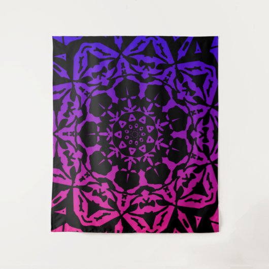 Prachtig Mandala ontwerp Wandkleed (Voorkant)