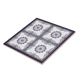 Prachtig mandala scroll design tegeltje