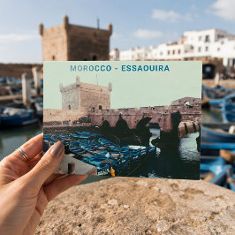 Prachtig Marokko Essaouira Souvenir Oude Stad  Briefkaart