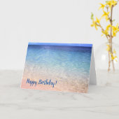 Prachtig Maui Beach Wenskaart Kaart (Gele Bloem)