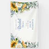 Prachtig mediterraan bloemig Vrijgezellenfeest Spandoek (Verticaal)