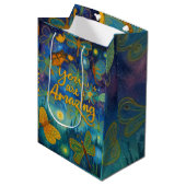 Prachtig Medium Cadeauzakje (Voorkant Gekanteld)