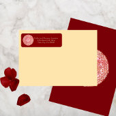 Prachtig Mehndi retour adres label