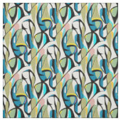 Prachtig MidCentury Patroon Stof (Swatch)