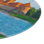 Prachtig middeleeuws kasteel aan Blue Lake Snijplank (Hoek)