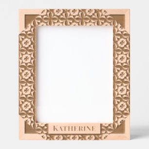 Prachtig modern design gegraveerde lijstjes