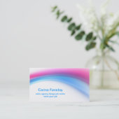 prachtig modern elegant visitekaartje (Staand voorkant)