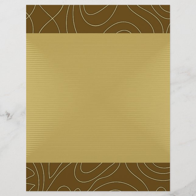 Prachtig modern scrapbook paperdesign (Voorkant)