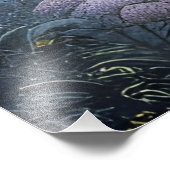 Prachtig modern sneeuw winter landschap foto afdruk (Hoek)