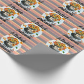 Prachtig modern Thanksgiving herfst Collectie Cadeaupapier (Hoek)