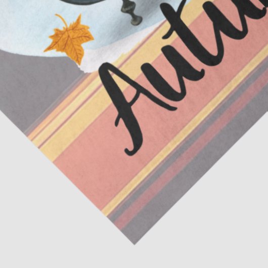 Prachtig modern Thanksgiving herfst Collectie Tissuepapier (Detail)