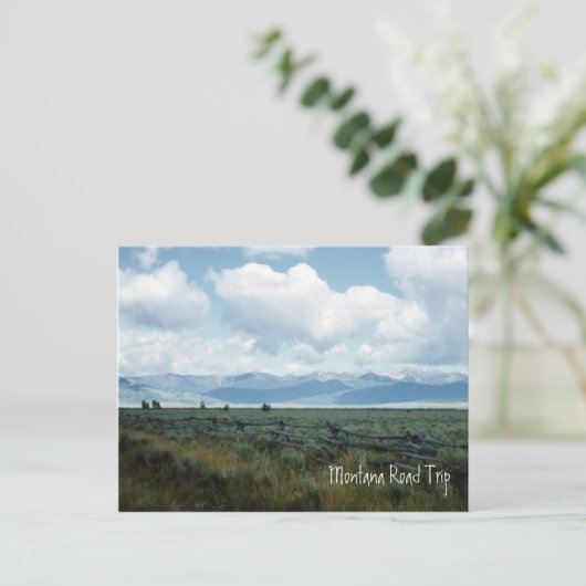 Prachtig Montana Landschap Briefkaart (Staand voorkant)