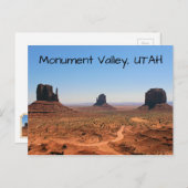 Prachtig Monument Valley Briefkaart! Briefkaart (Voorkant / Achterkant)