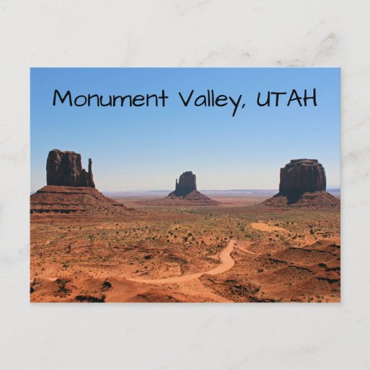Prachtig Monument Valley Briefkaart! Briefkaart (Voorkant)