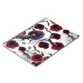 Prachtig mooi | Donkere gotische Rozen met vleermu Notitieboek (Linkerzijde)