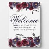 Prachtig mooi | Gothische Floral uit de stad Guest Fotoplaat (voorkant)