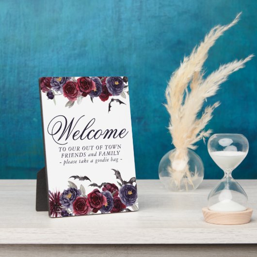 Prachtig mooi | Gothische Floral uit de stad Guest Fotoplaat (Zijkant)