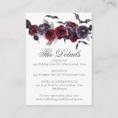 Prachtig mooi | Nadere gegevens over Dark Floral e Informatiekaartje (Voorkant)