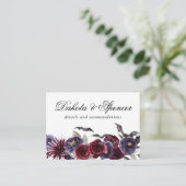 Prachtig mooi | Nadere gegevens over Dark Floral e Informatiekaartje (Staand voorkant)