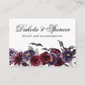 Prachtig mooi | Nadere gegevens over Dark Floral e Informatiekaartje (Voorkant)