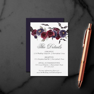 Prachtig mooi   Nadere gegevens over Dark Floral e Informatiekaartje