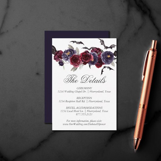 Prachtig mooi | Nadere gegevens over Dark Floral e Informatiekaartje