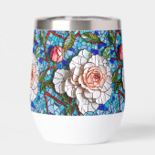 Prachtig mozaïek bloemen patroon (Achterkant)